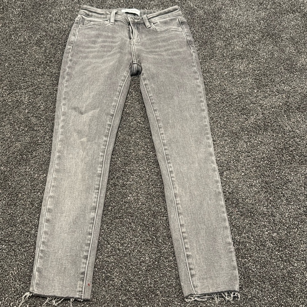 Grey flying monkey skinny jeans